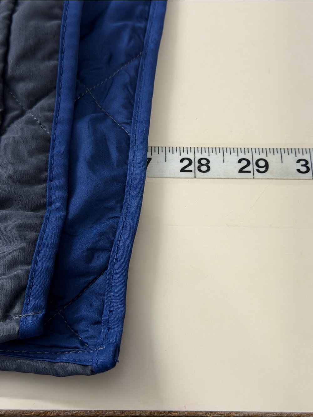 crown & ivy Quilted Navy Blue Women's Jacket - Picture 9 of 10